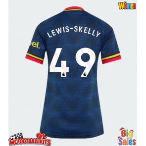 Arsenal Myles Lewis-Skelly #49 Replica Away Stadium Shirt for Women 2026-27 Short Sleeve